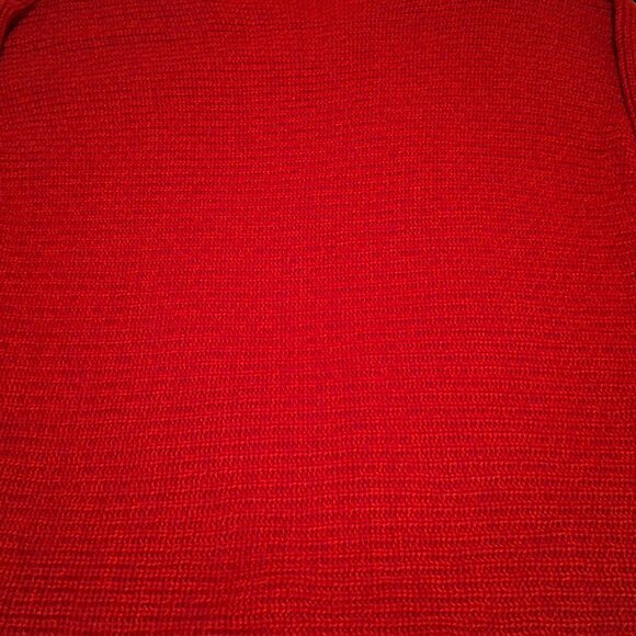 Women's Joe Fresh Sweater, 3/4 Length Sleeve, Red, XS - Picture 7 of 11